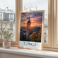 Turku Poster - Finland Wall Art