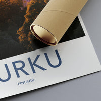 Turku Poster - Finland Wall Art