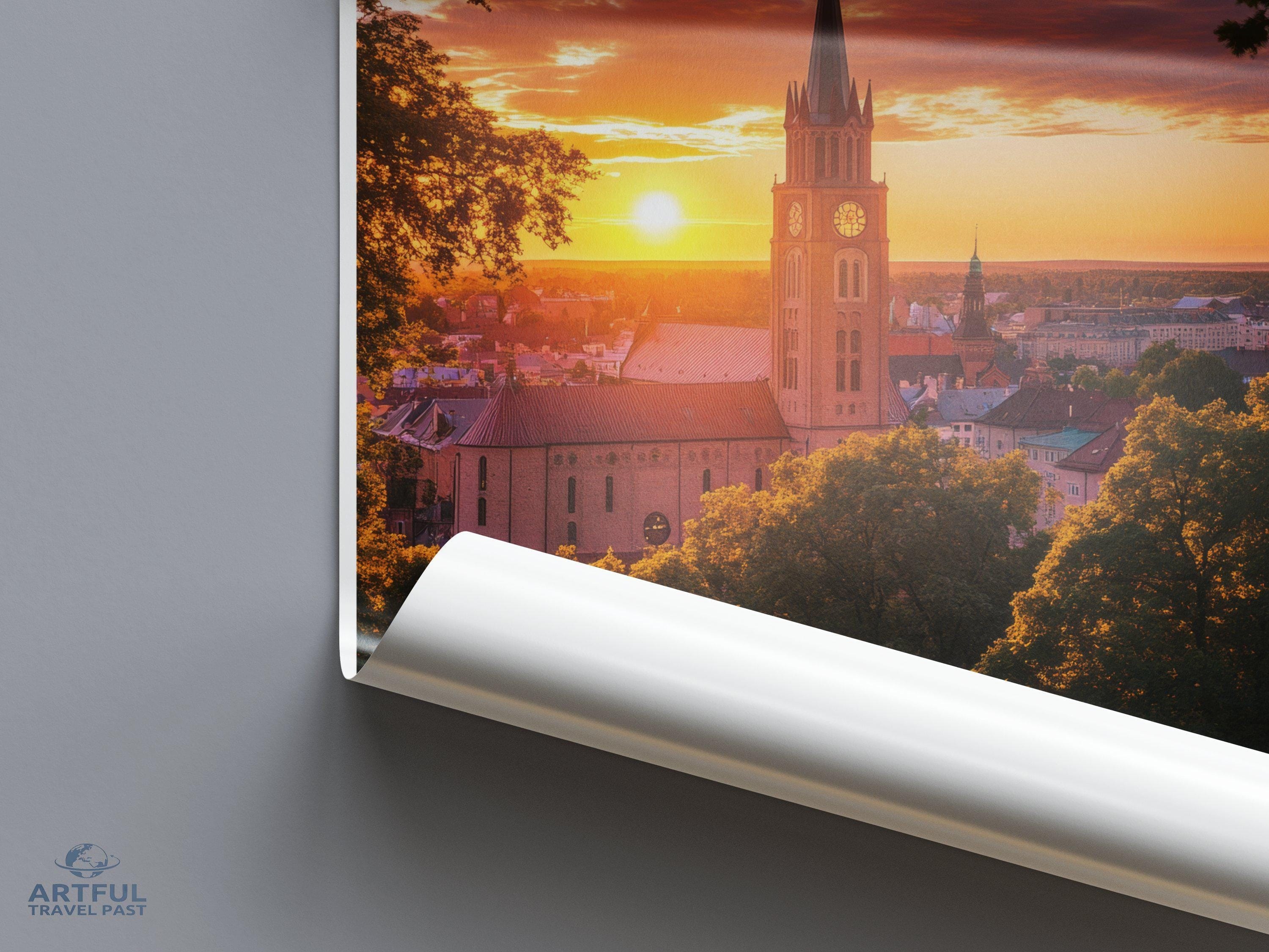 Turku Poster - Finland Wall Art