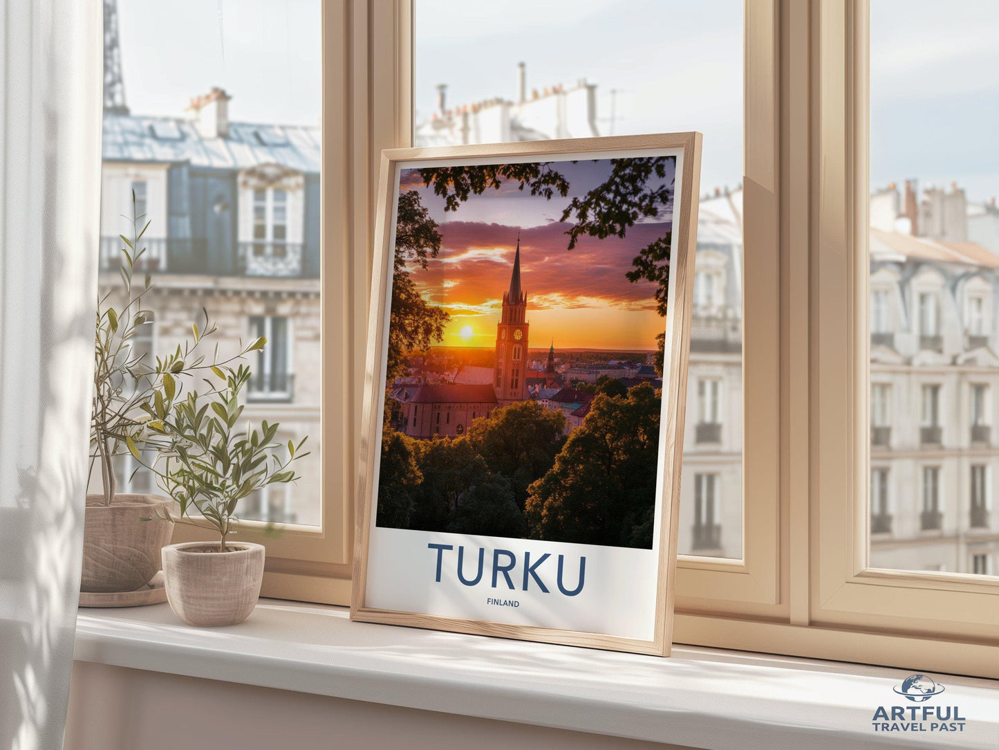 Turku Poster - Finland Wall Art