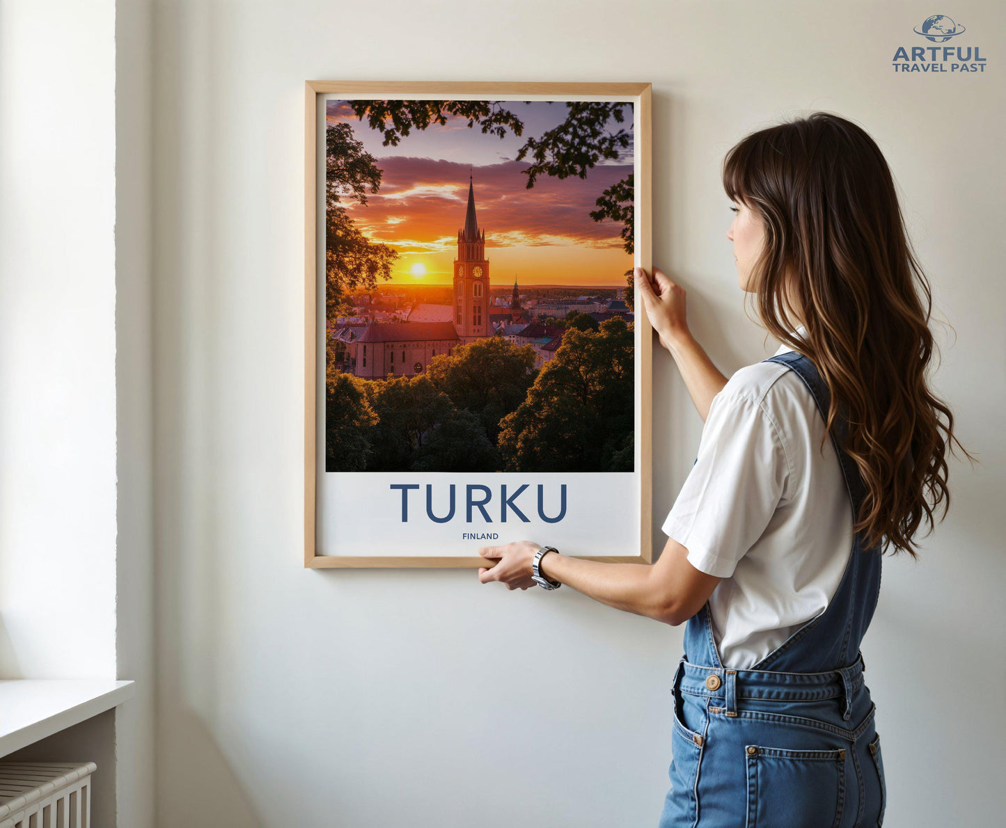 Turku Poster - Finland Wall Art