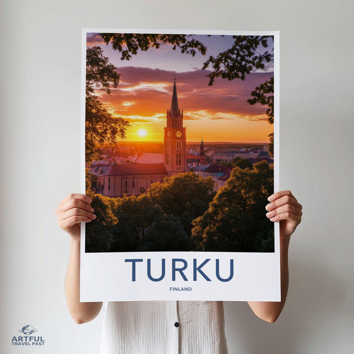 Turku Poster - Finland Wall Art
