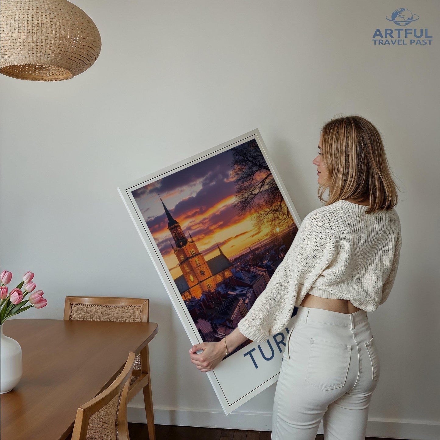 Turku Poster - Finland Wall Art