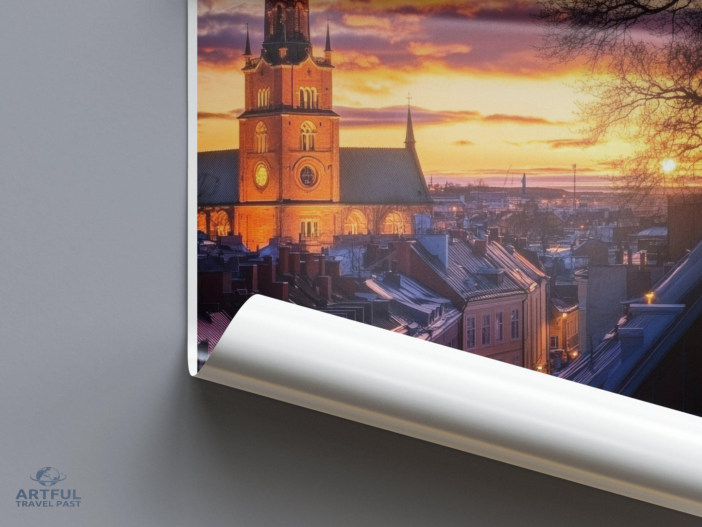 Turku Poster - Finland Wall Art