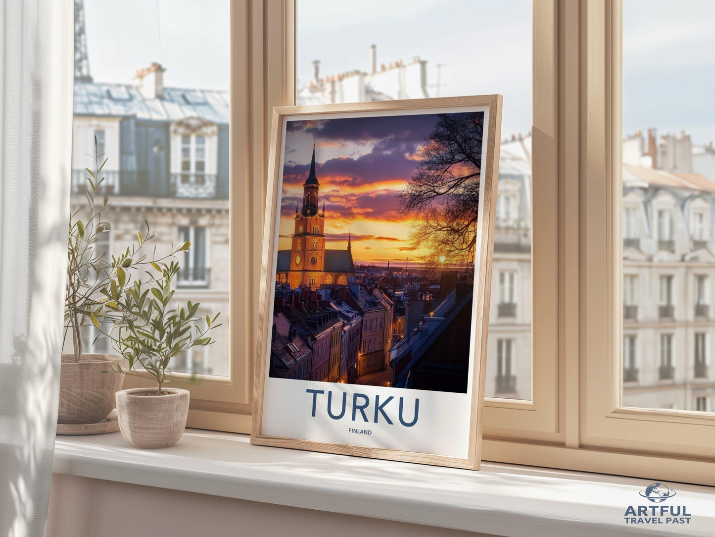 Turku Poster - Finland Wall Art