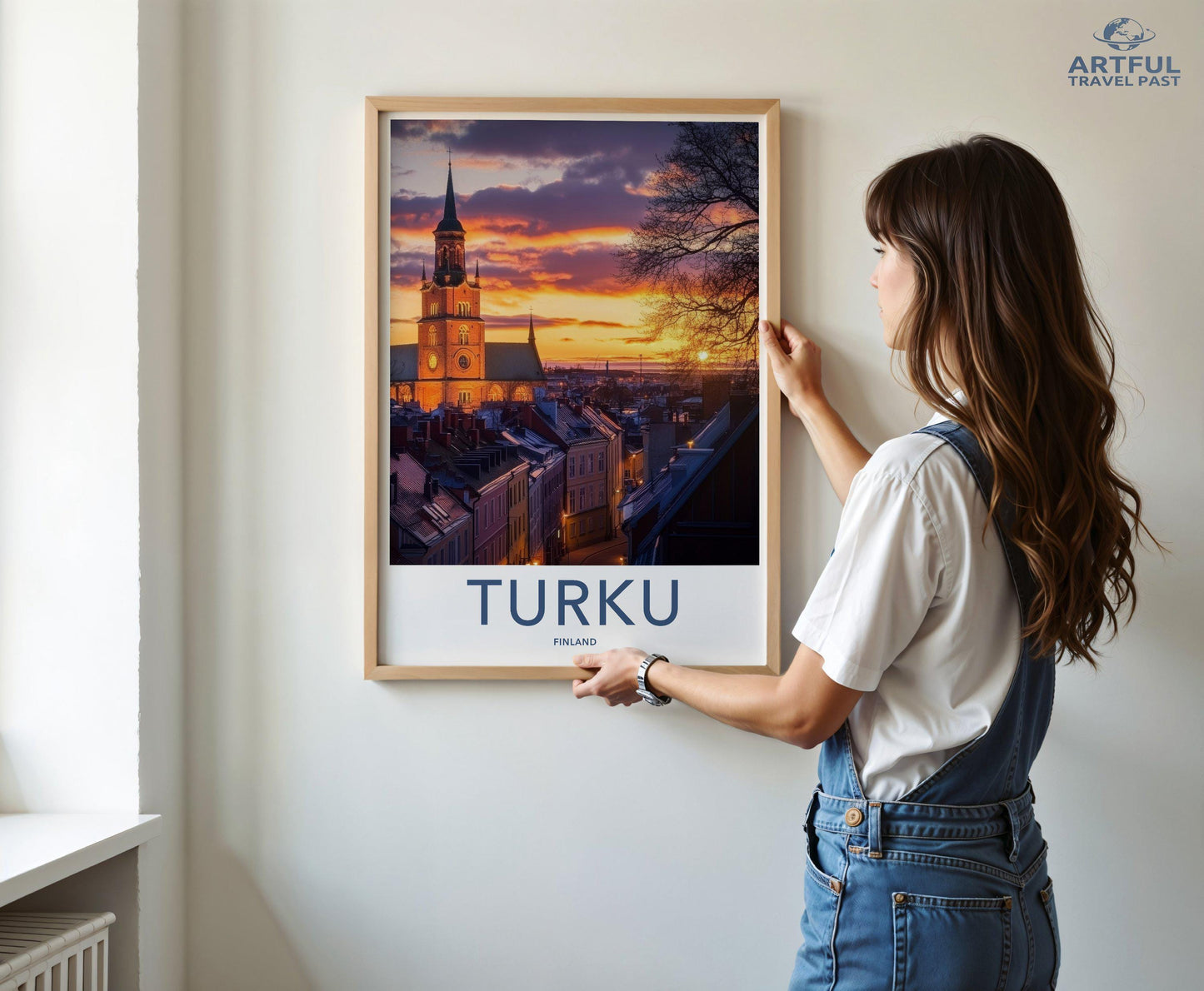 Turku Poster - Finland Wall Art