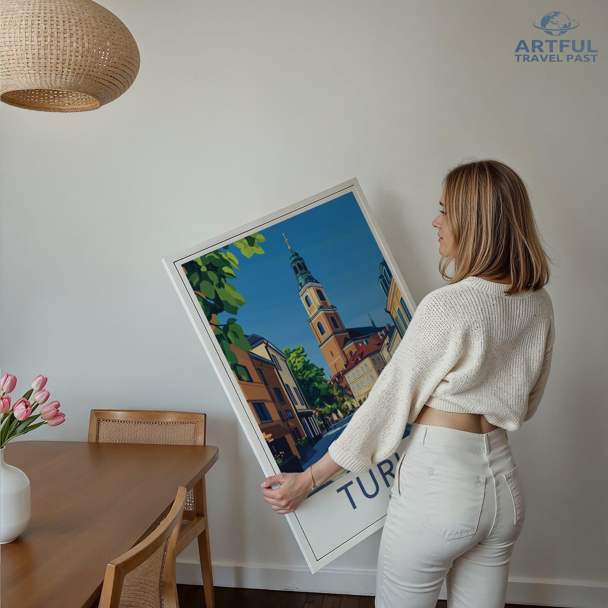 Turku Poster - Finland Wall Art