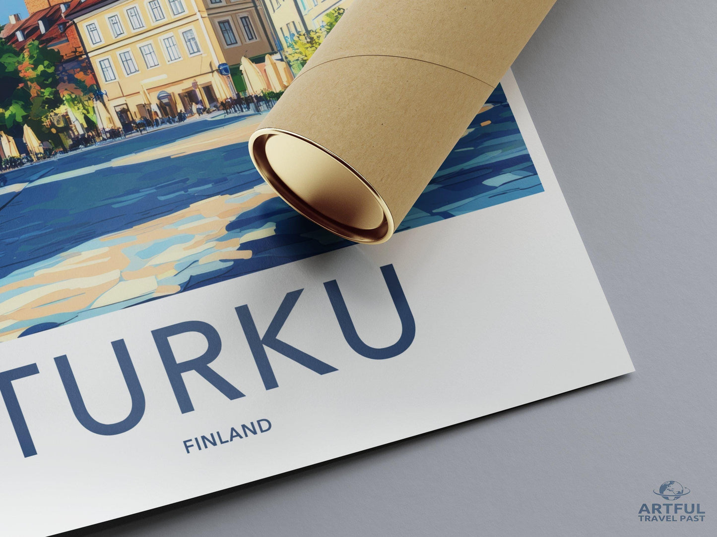Turku Poster - Finland Wall Art