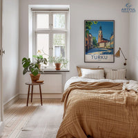 Turku Poster - Finland Wall Art