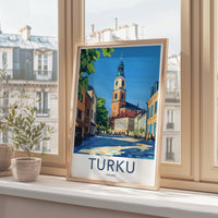 Turku Poster - Finland Wall Art