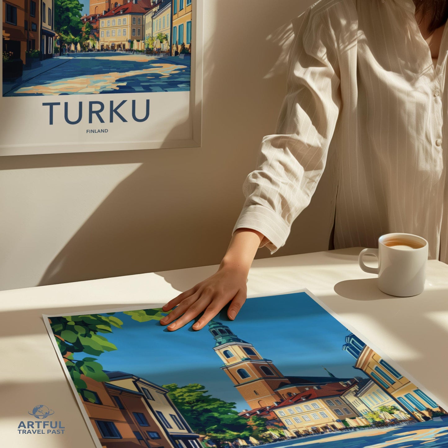 Turku Poster - Finland Wall Art