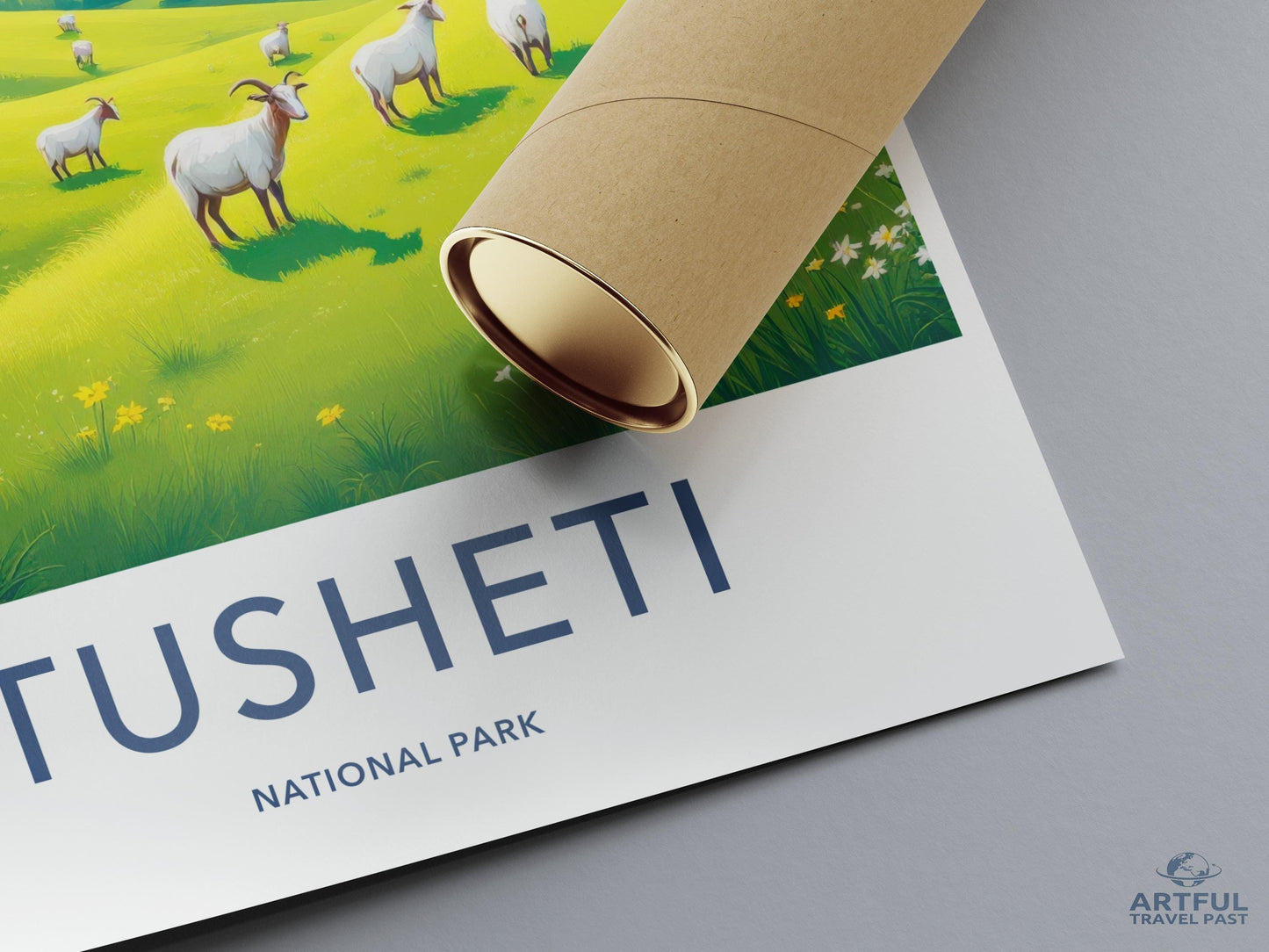Tusheti National Park Poster
