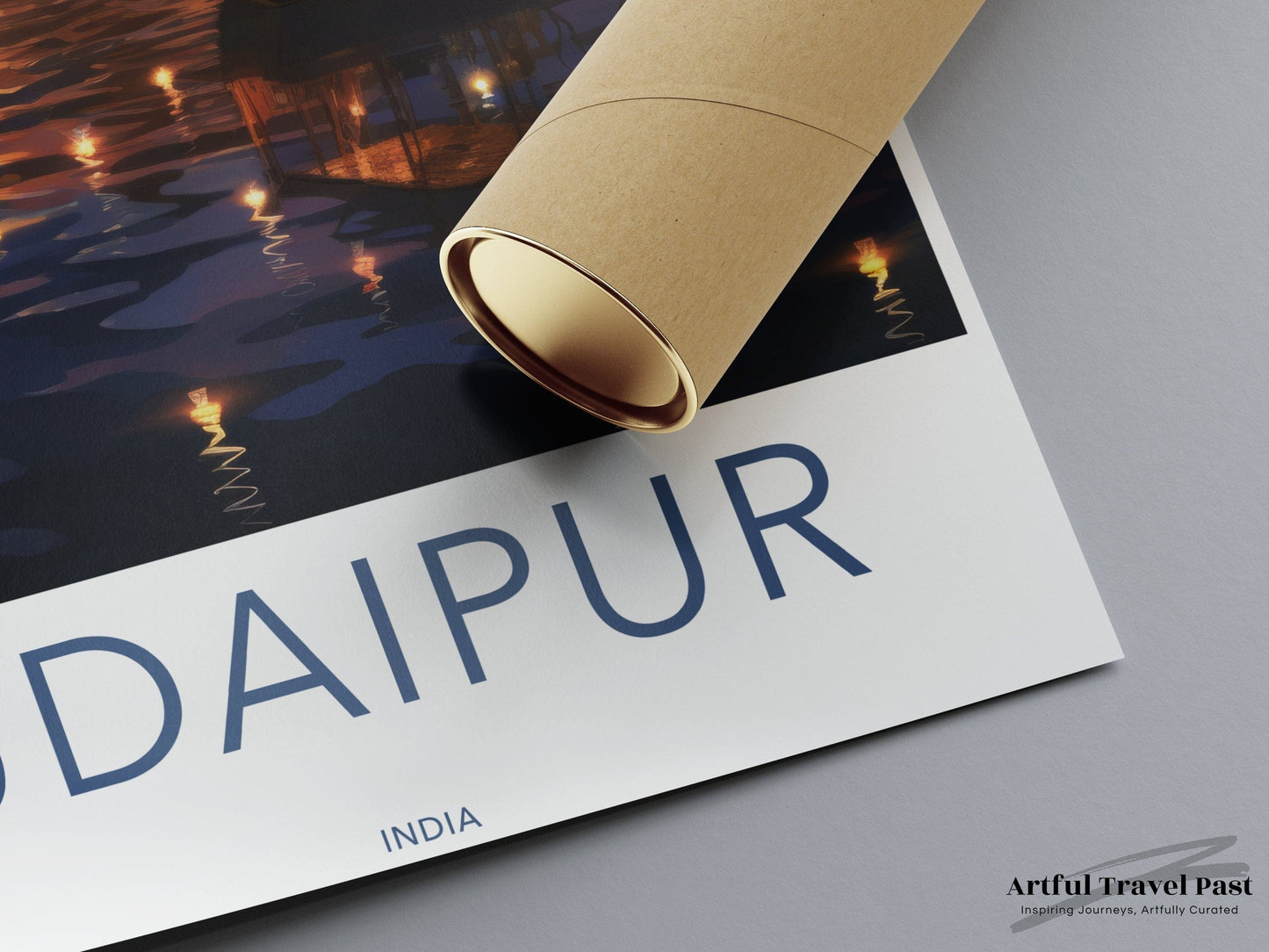 Udaipur Poster | Rajasthan Wall Art | India Decor