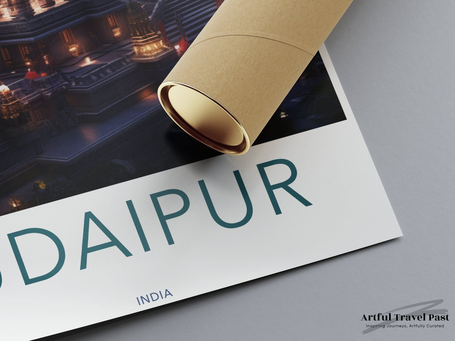 Udaipur Poster | Rajasthan Wall Art | India Decor