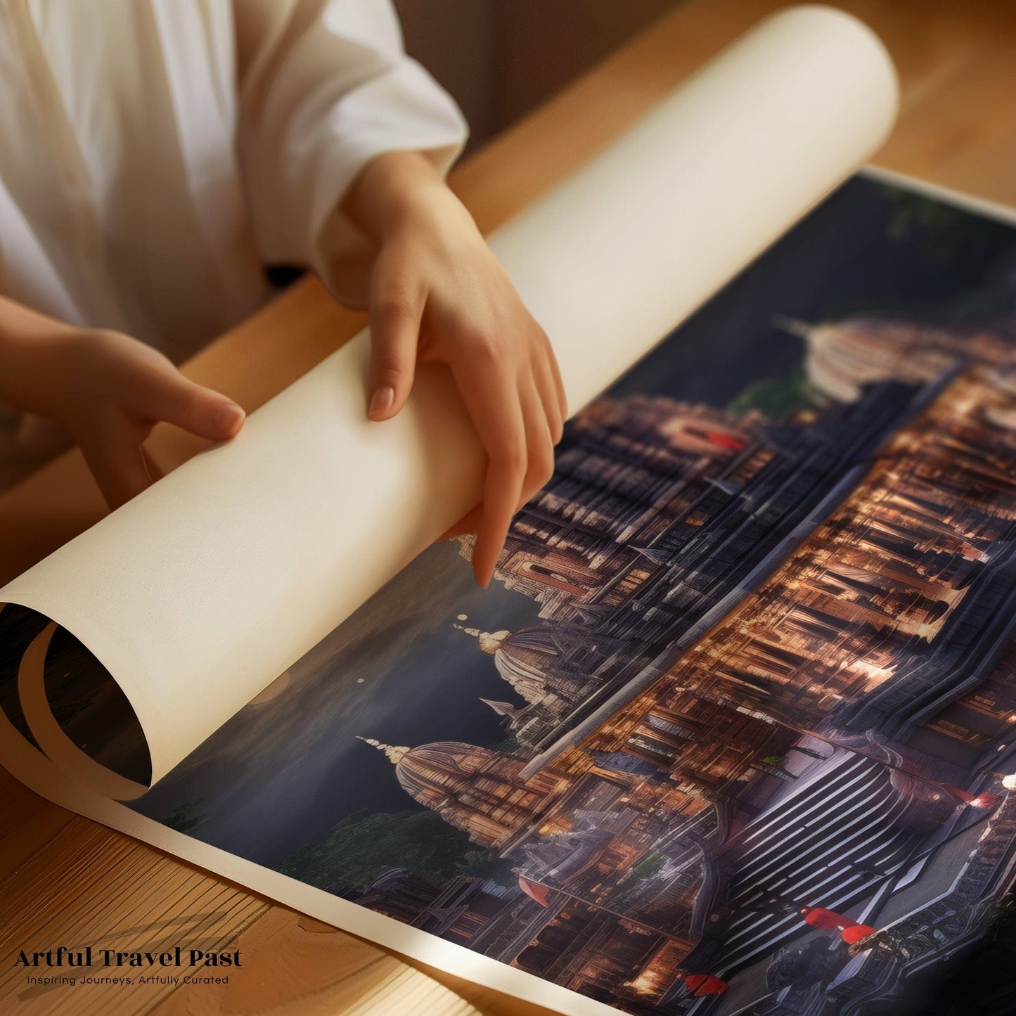 Udaipur Poster | Rajasthan Wall Art | India Decor