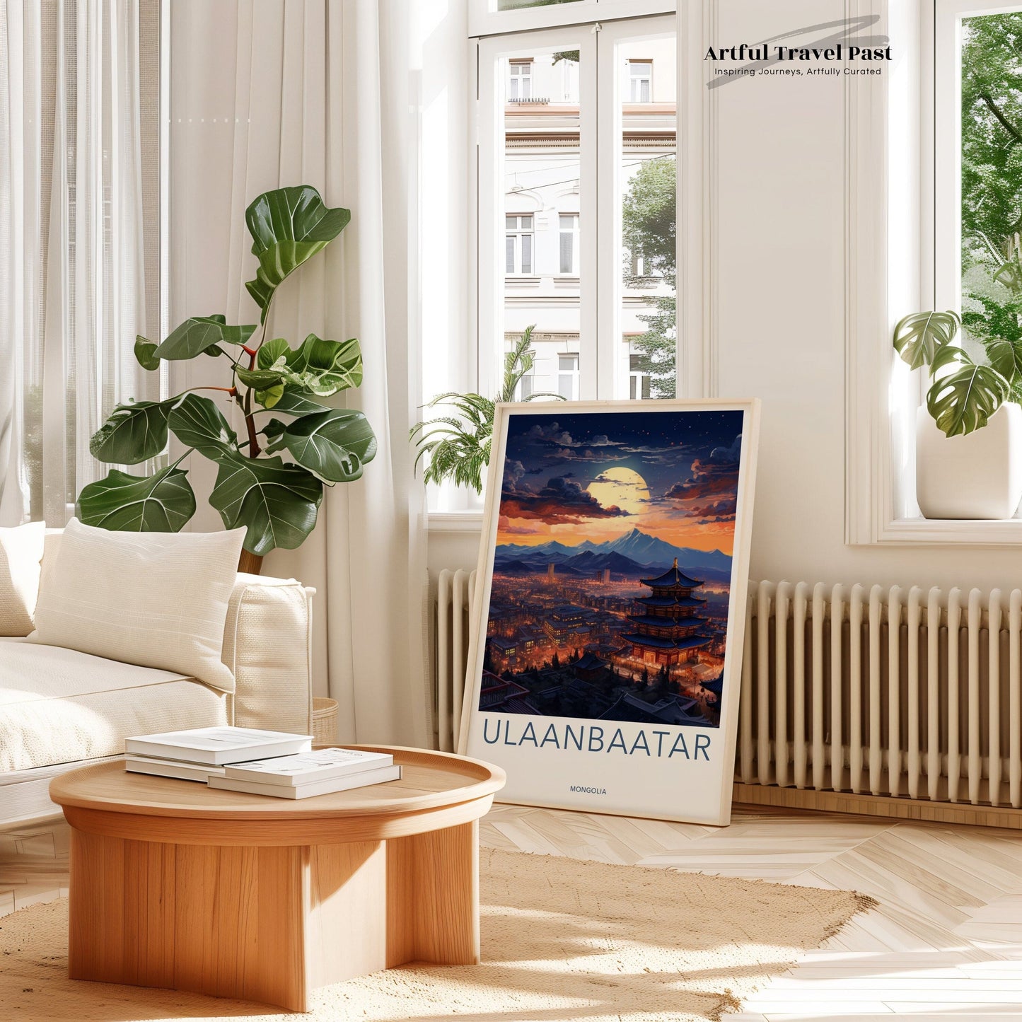 Ulaanbaatar Poster - Mongolia Wall Art