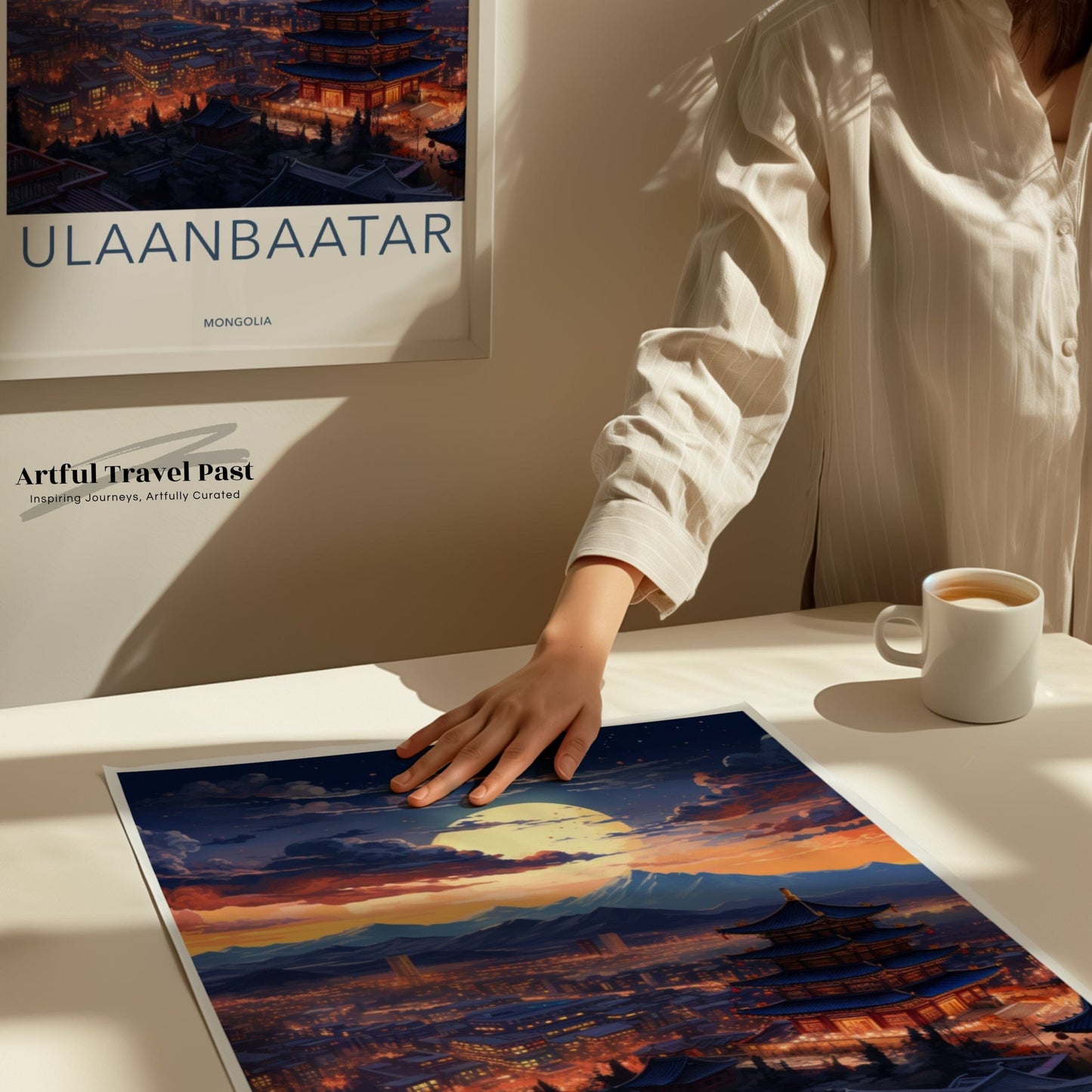 Ulaanbaatar Poster - Mongolia Wall Art