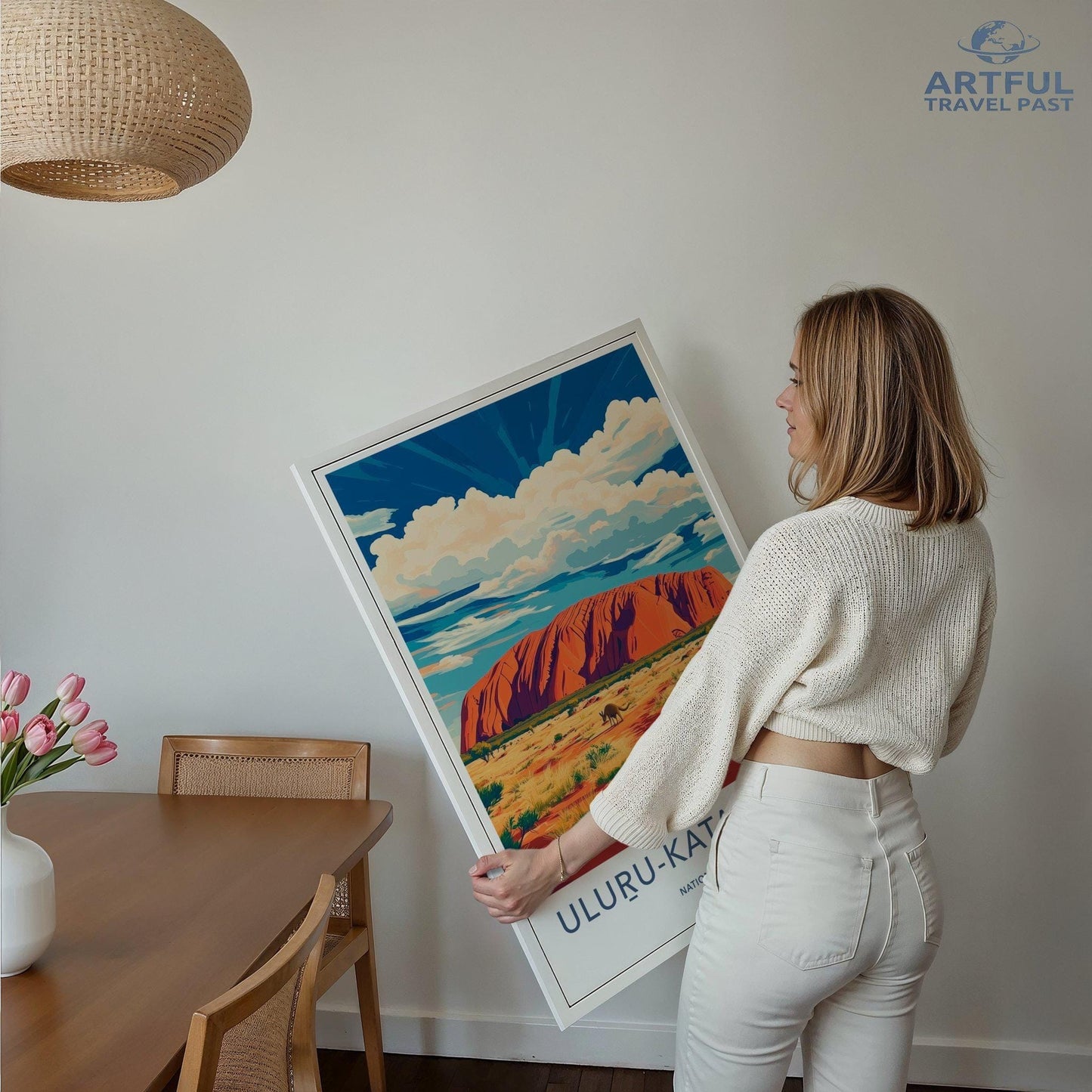 Uluru Kata Tjuta Poster - Australia Wall Art