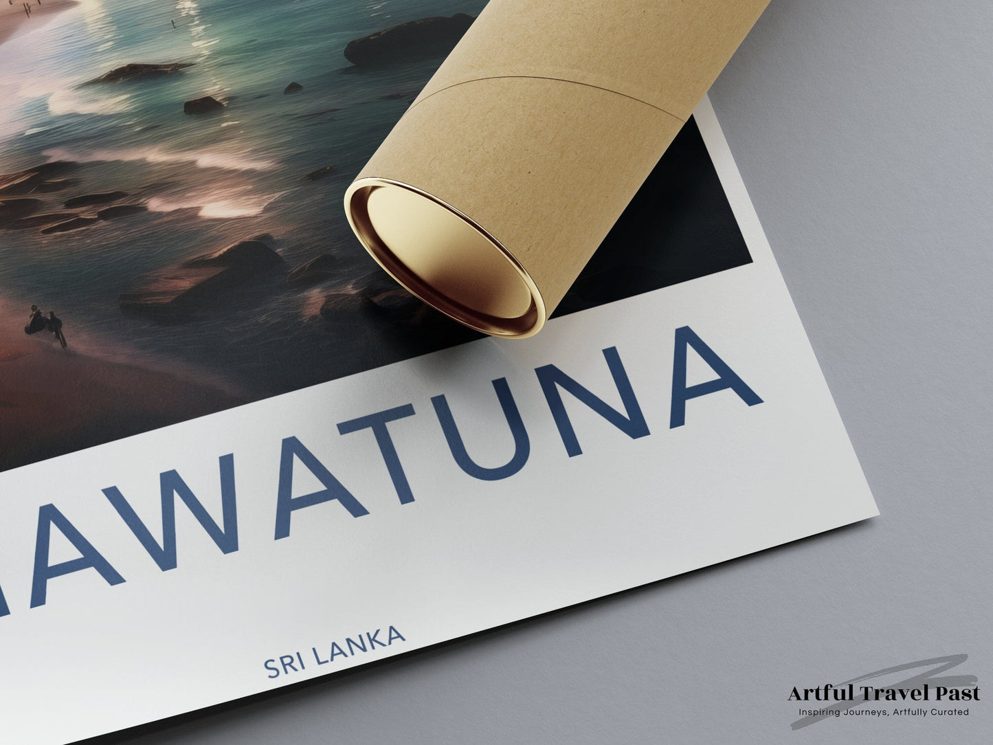 Unawatuna Poster - Sri Lanka Wall Art