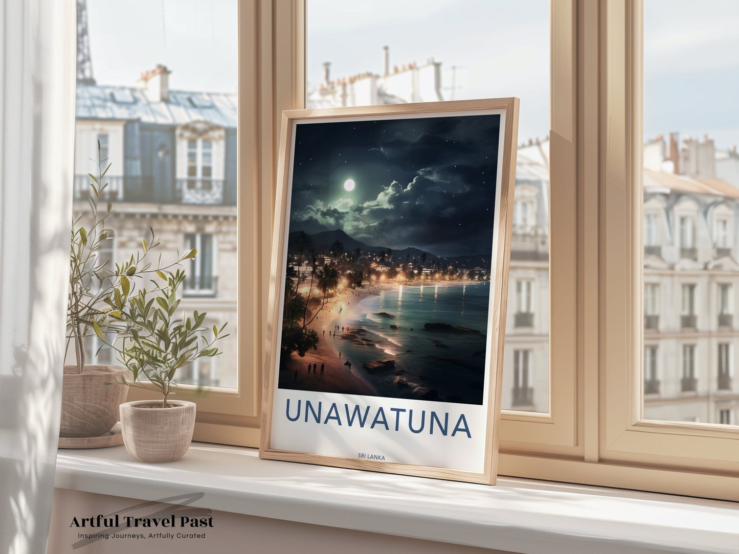 Unawatuna Poster - Sri Lanka Wall Art
