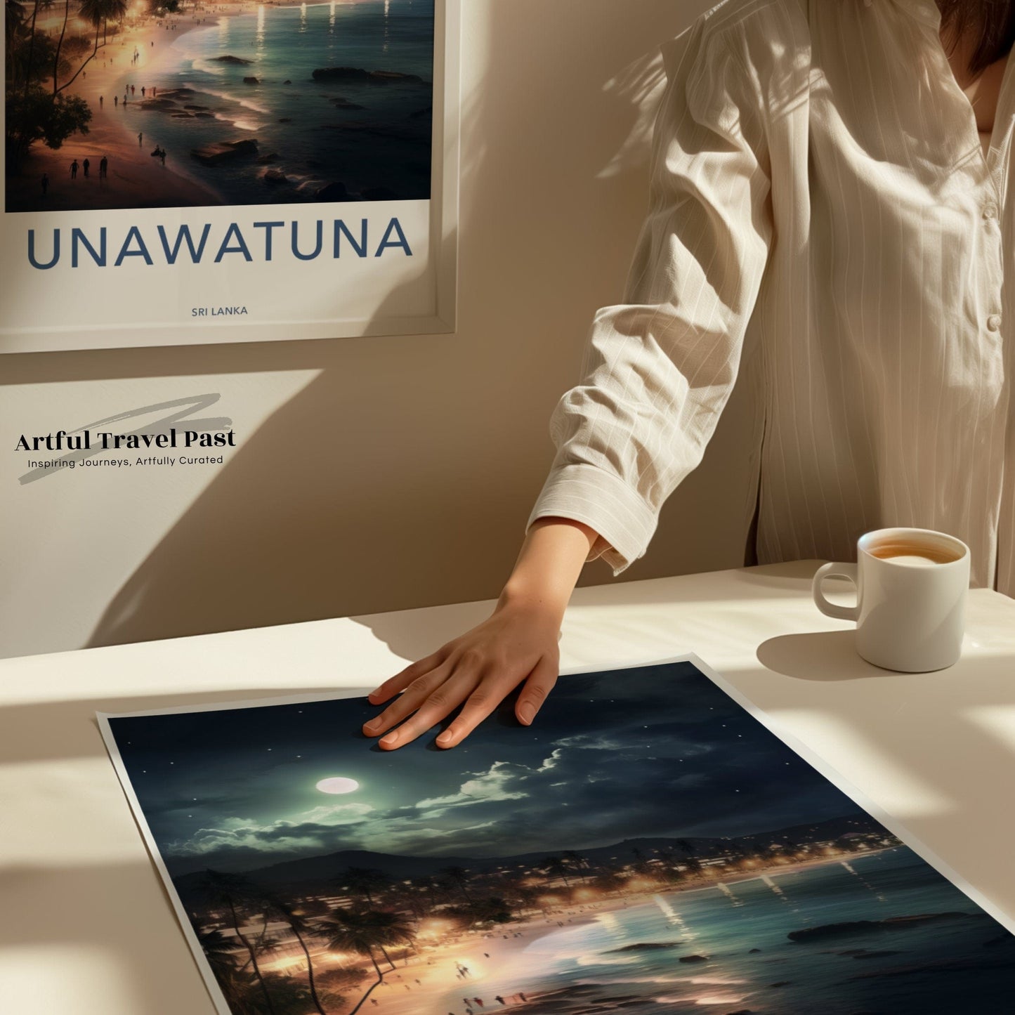 Unawatuna Poster - Sri Lanka Wall Art