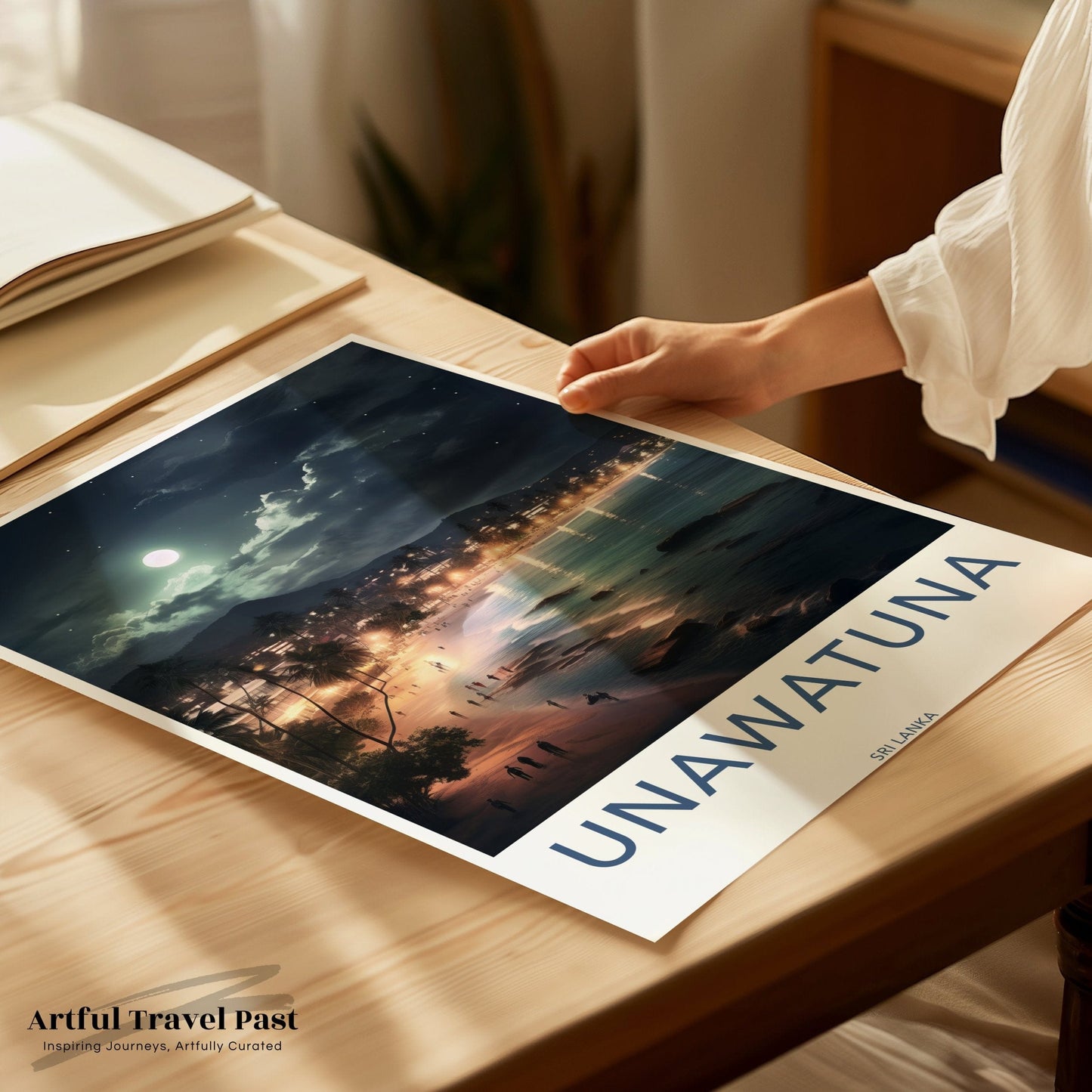 Unawatuna Poster - Sri Lanka Wall Art