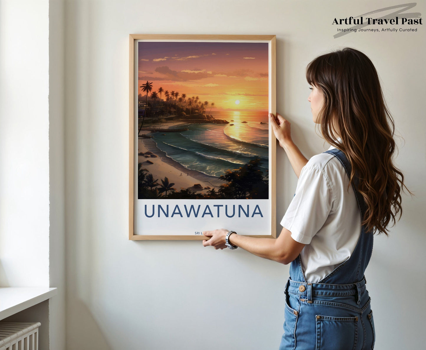 Unawatuna Poster - Sri Lanka Wall Art
