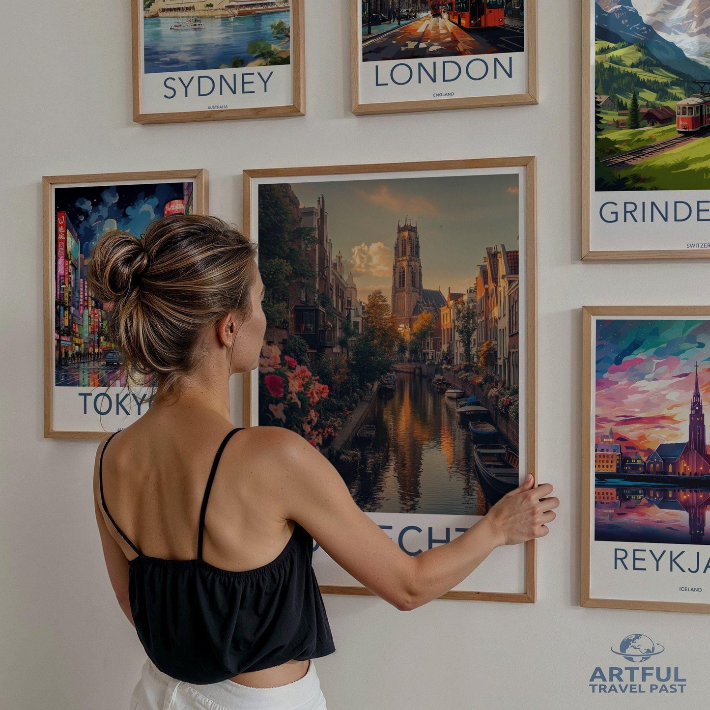 Utrecht Poster - Netherlands Wall Art