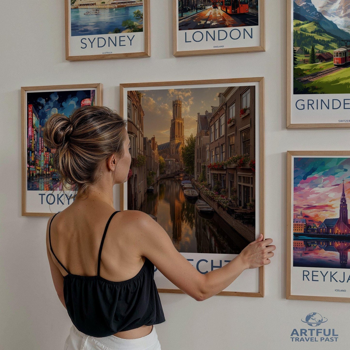 Utrecht Poster | Netherlands Wall Art | Europe Decor