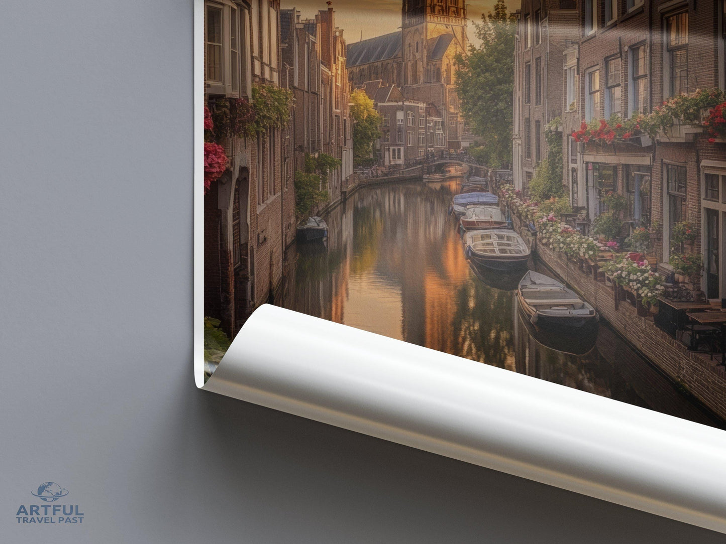 Utrecht Poster | Netherlands Wall Art | Europe Decor