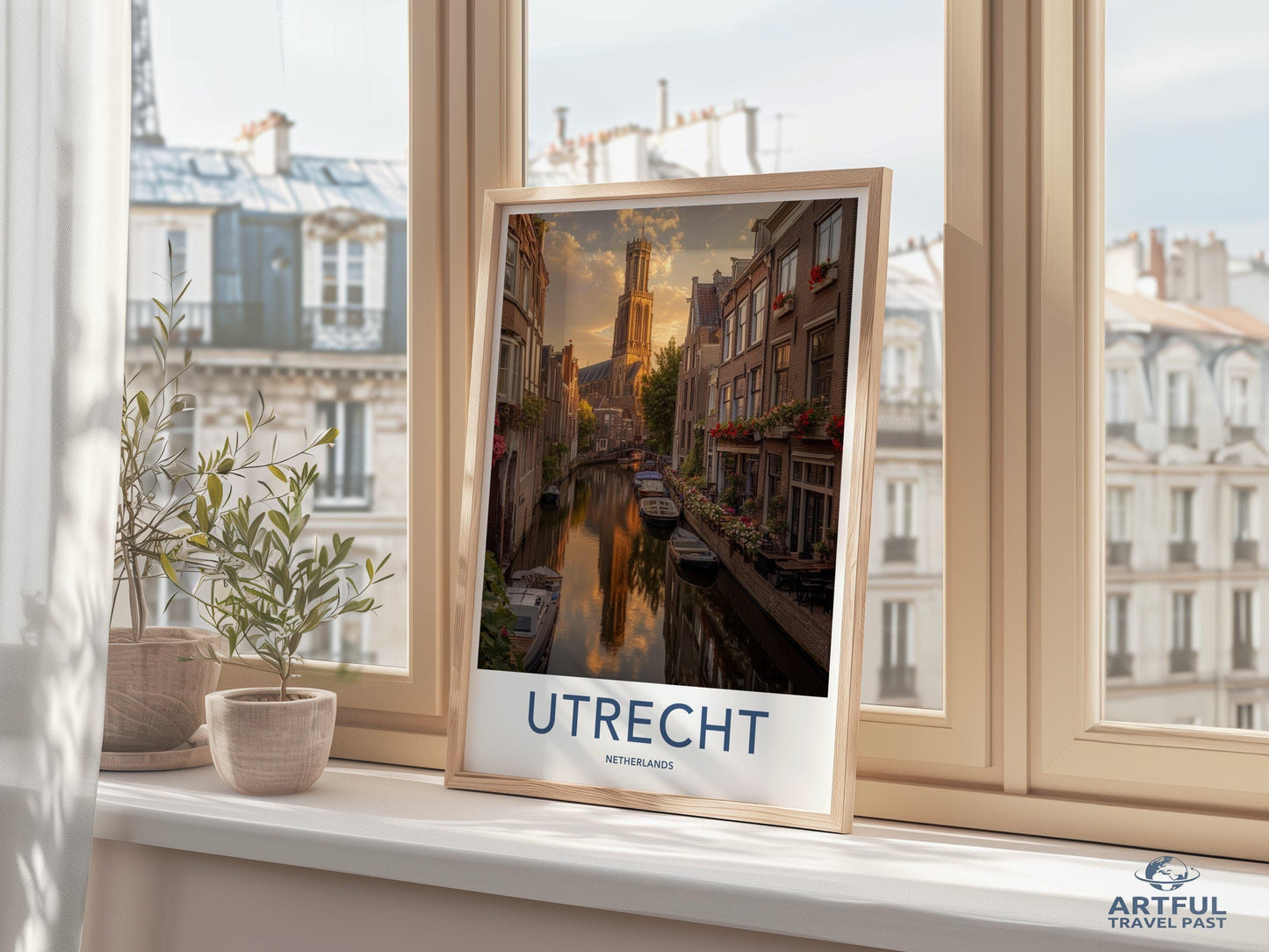 Utrecht Poster | Netherlands Wall Art | Europe Decor