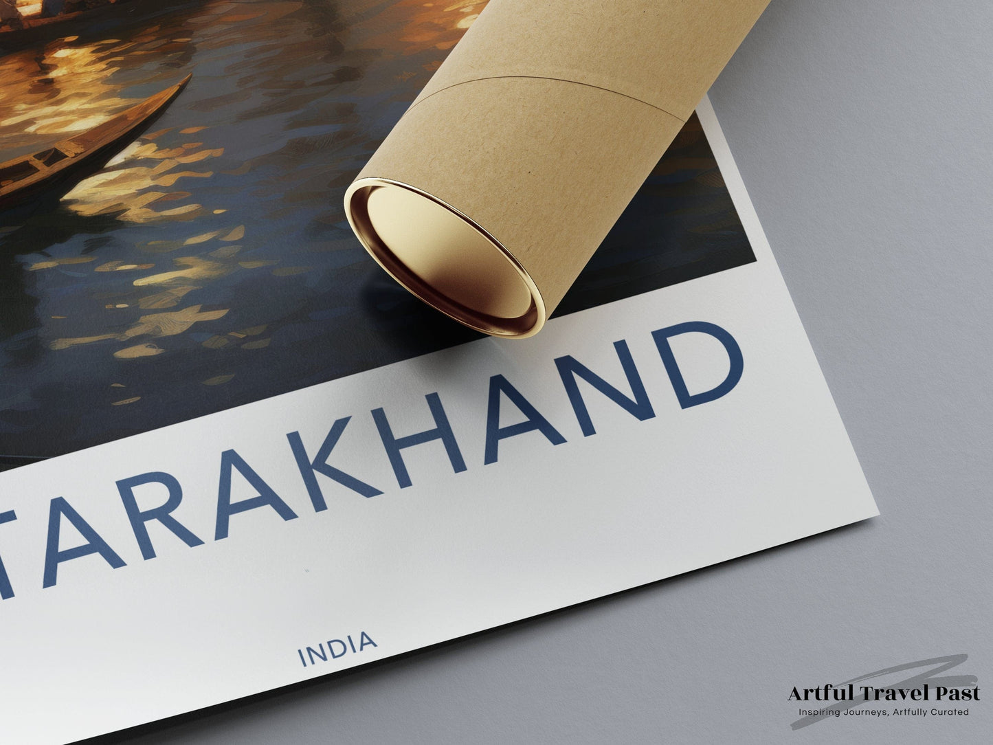 Uttarakhand Poster | India Wall Art | South Asia Decor