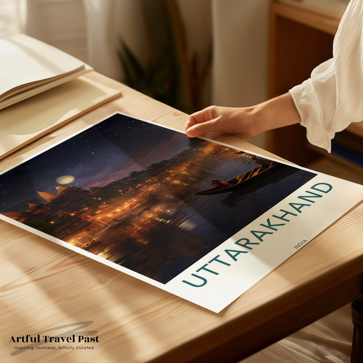 Uttarakhand Poster | Uttarakhand Wall Art | India Decor