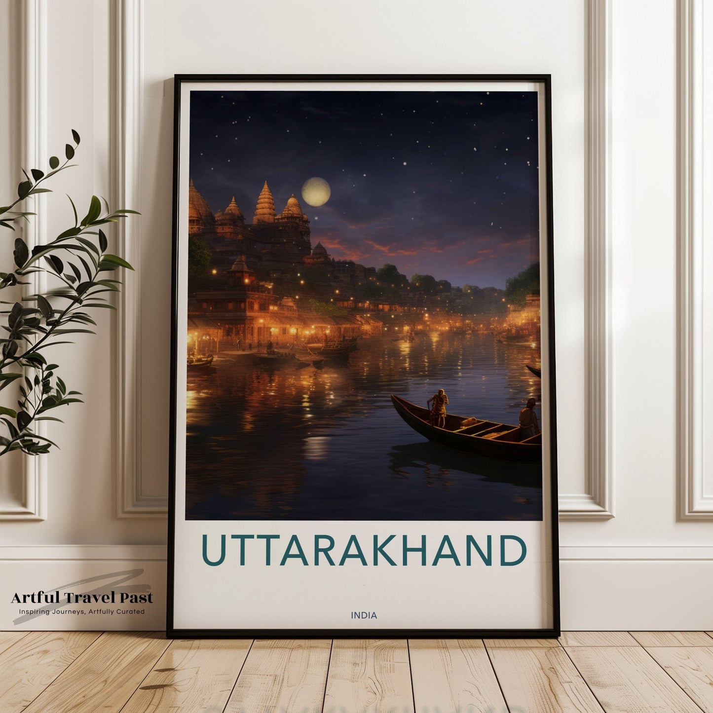 Uttarakhand Poster | Uttarakhand Wall Art | India Decor