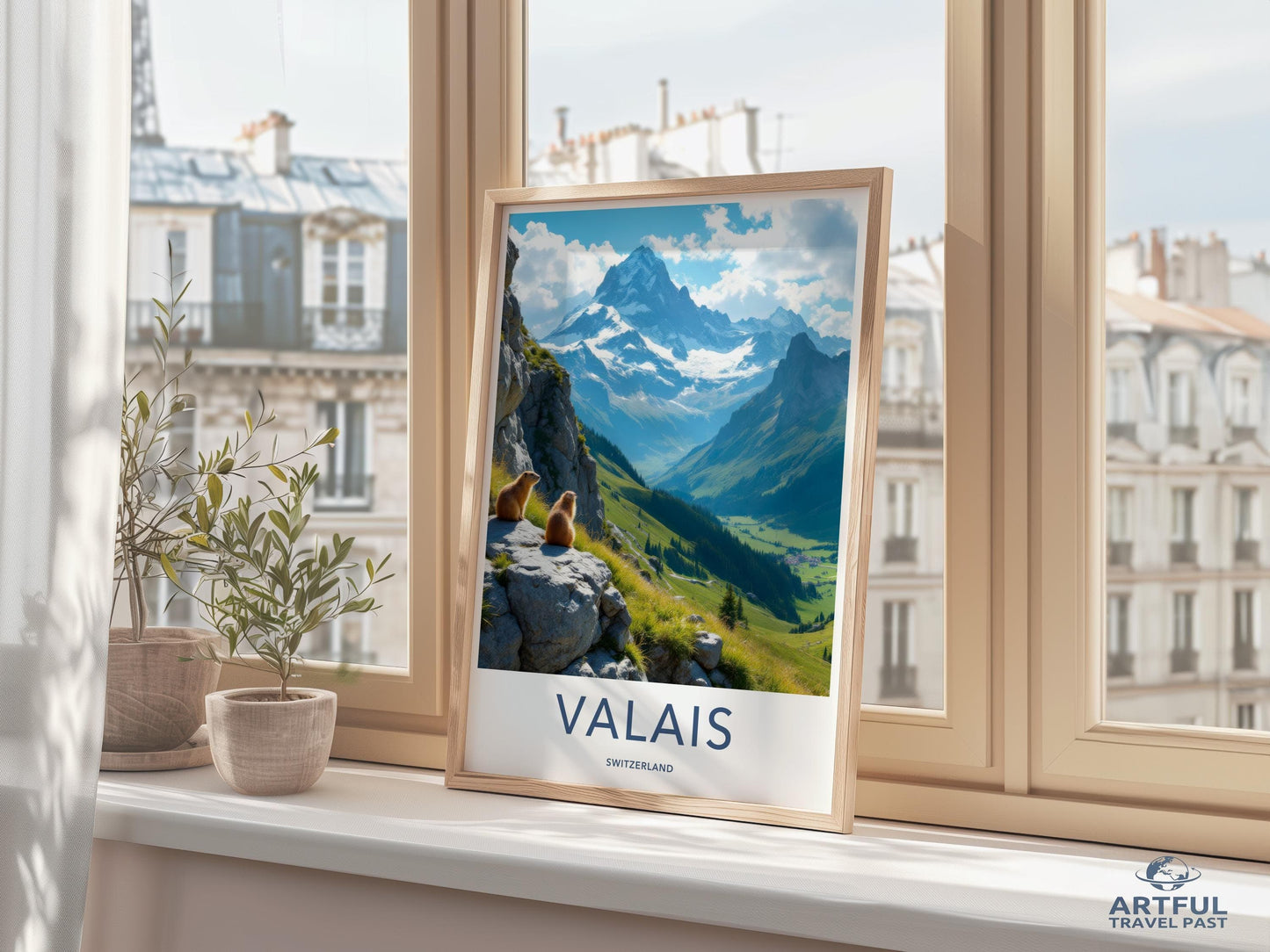 Valais Poster - Switzerland Wall Art