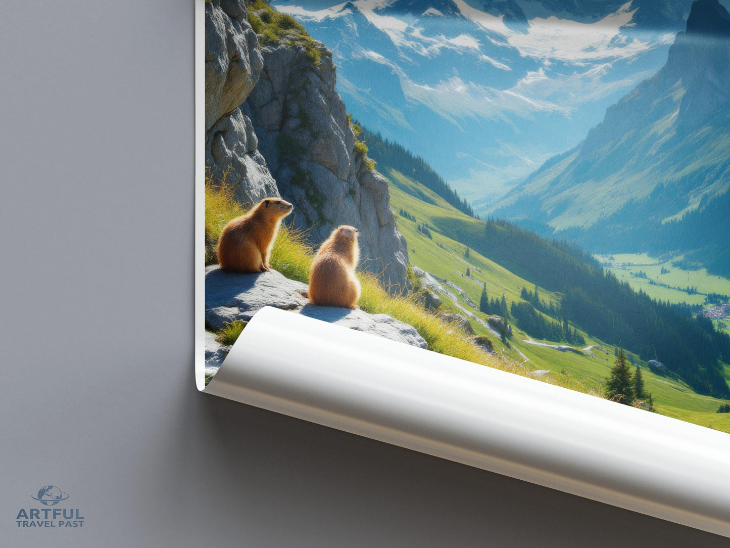 Valais Poster - Switzerland Wall Art