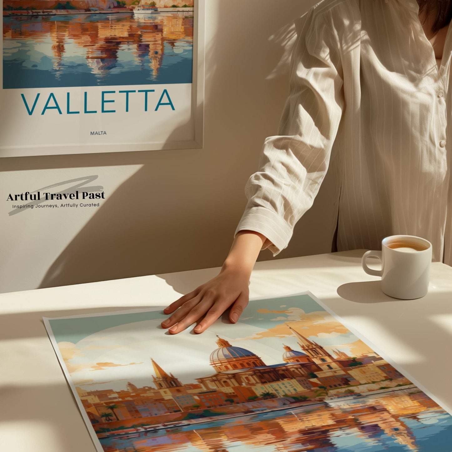 Valletta Poster - Malta Wall Art