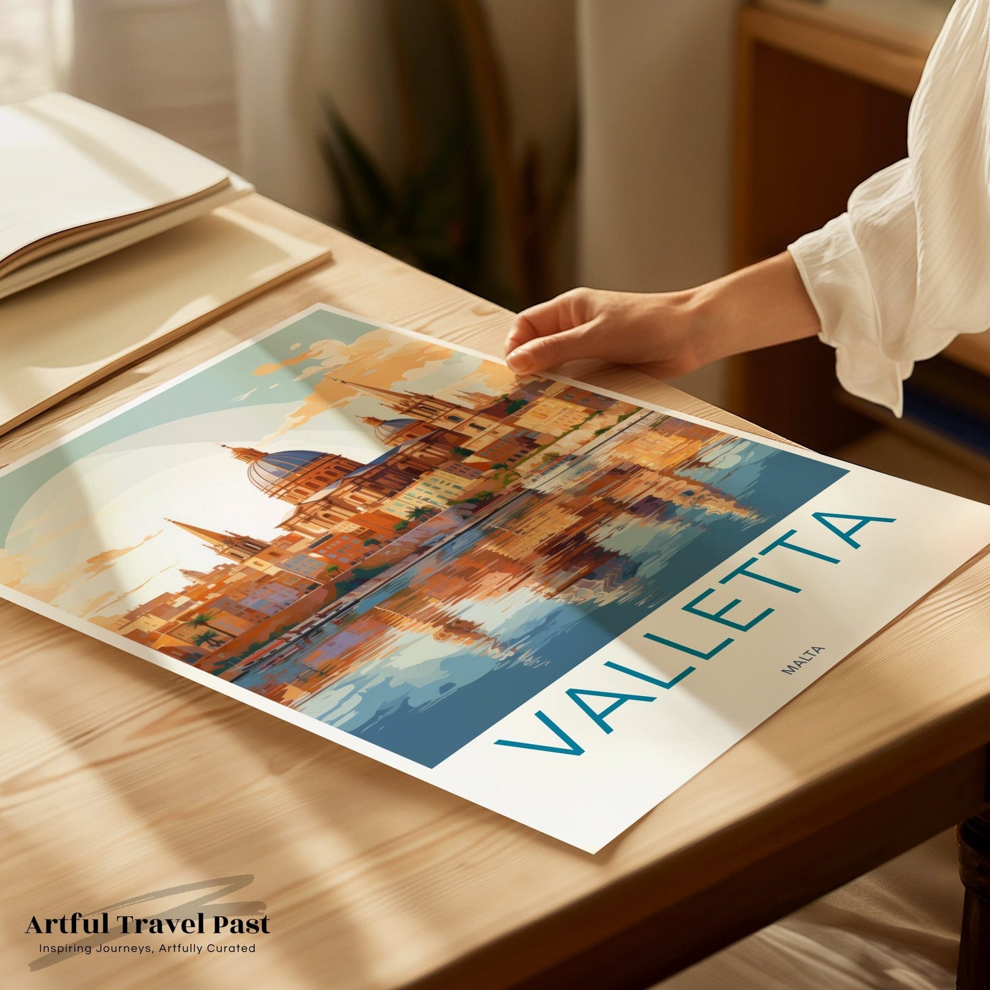 Valletta Poster - Malta Wall Art