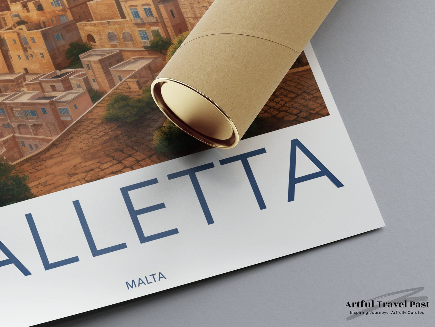 Valletta Poster - Malta Wall Art