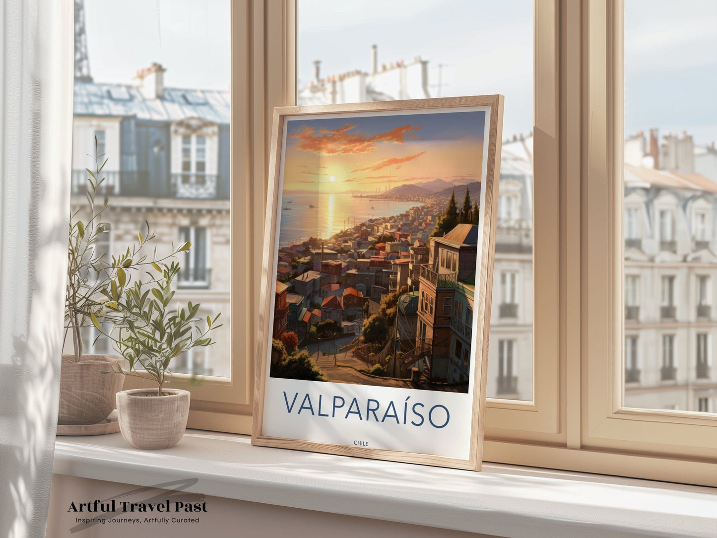 ValparaÃso Poster - Chile Wall Art