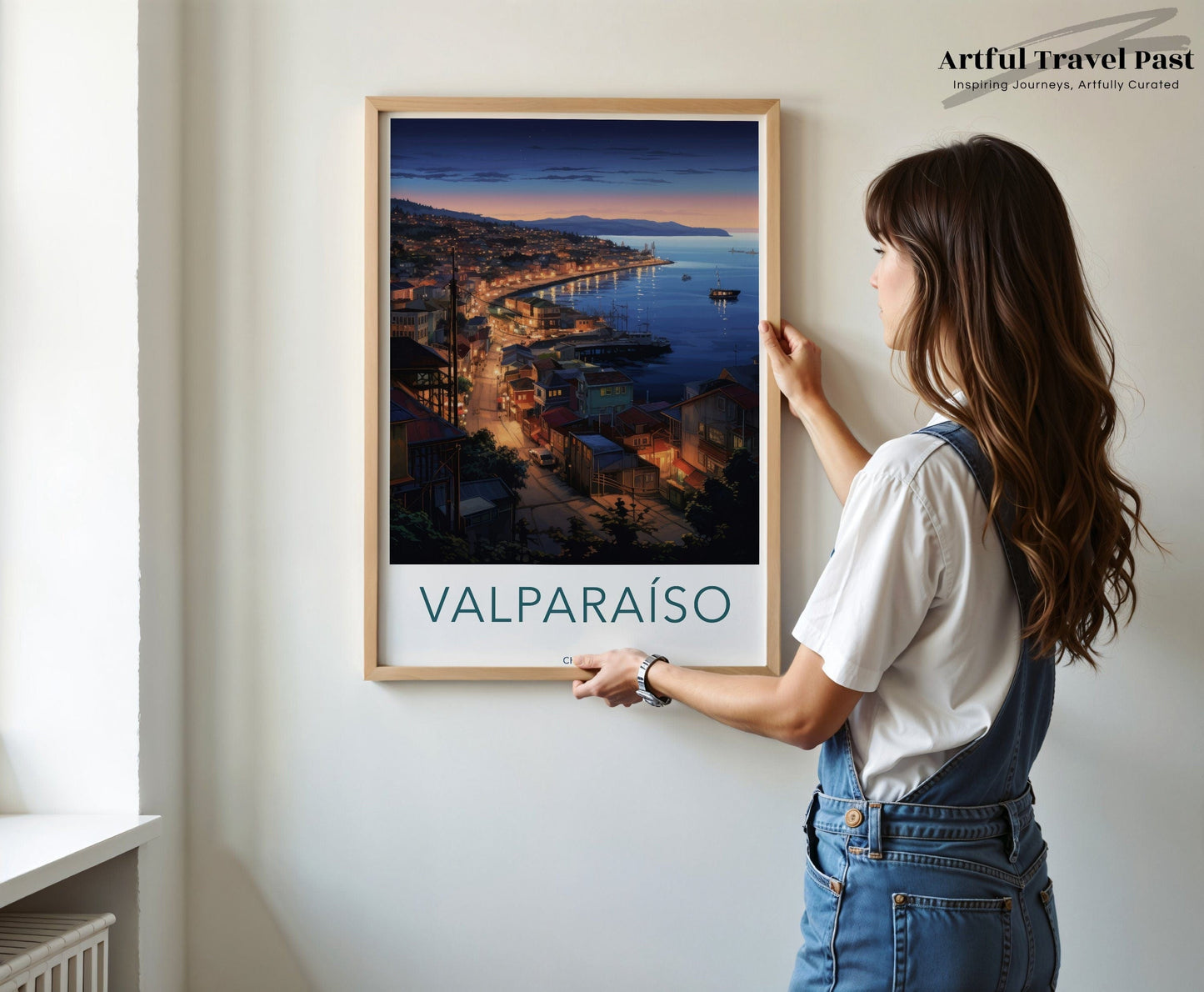 Valparaíso Poster - Chile Wall Art