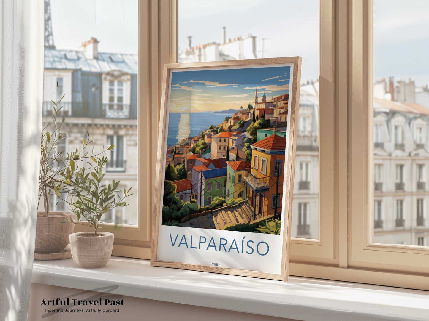 ValparaÃso Poster - Chile Wall Art