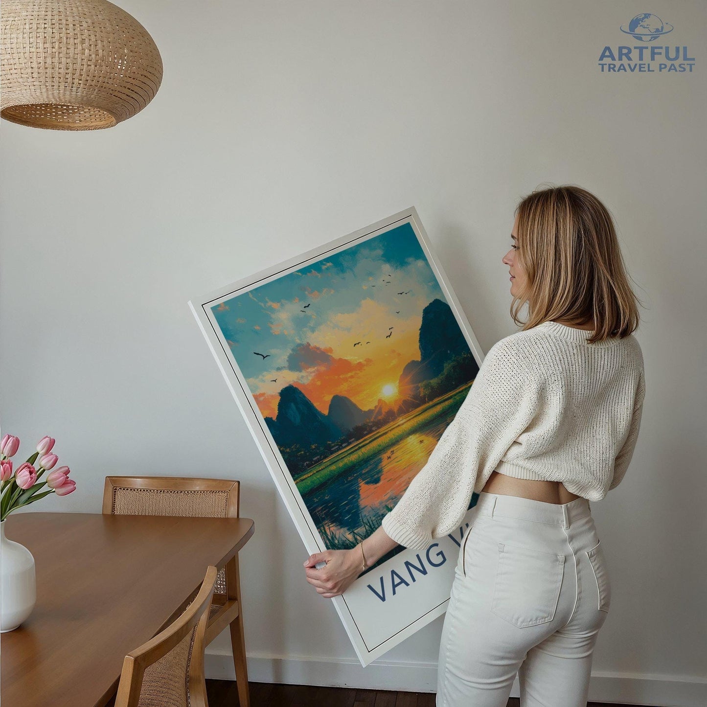 Vang Vieng Poster - Laos Wall Art