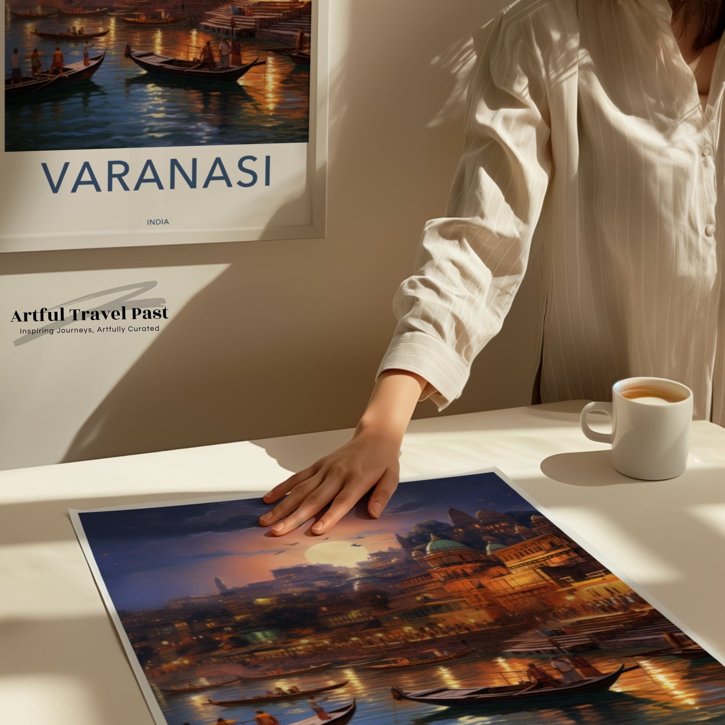 Varanasi Poster - India Wall Art