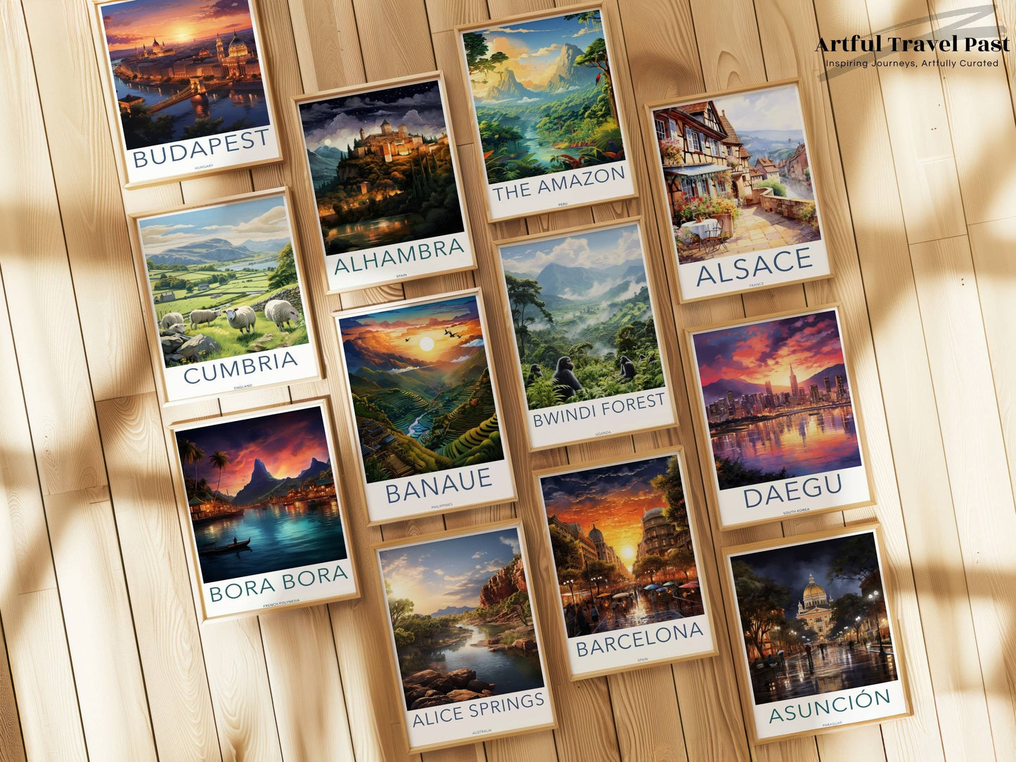 Varanasi Poster | Uttar Pradesh Wall Art | India Decor