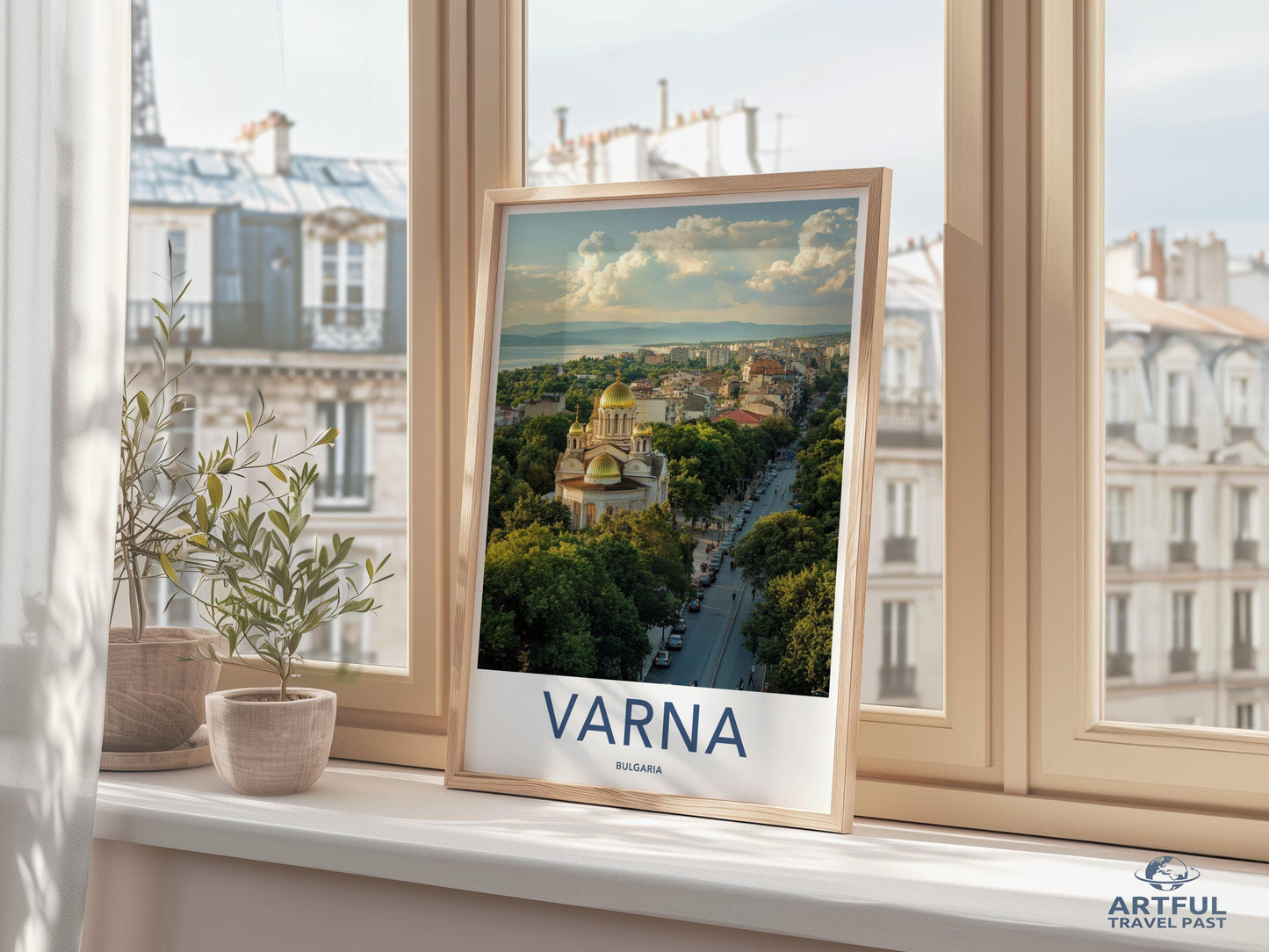 Varna Poster | Bulgaria Wall Art | Europe Decor