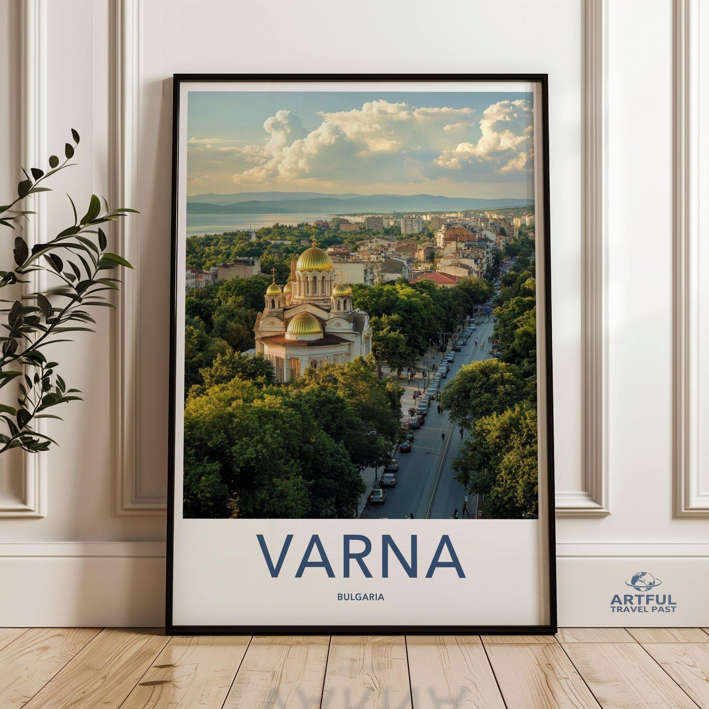 Varna Poster | Bulgaria Wall Art | Europe Decor