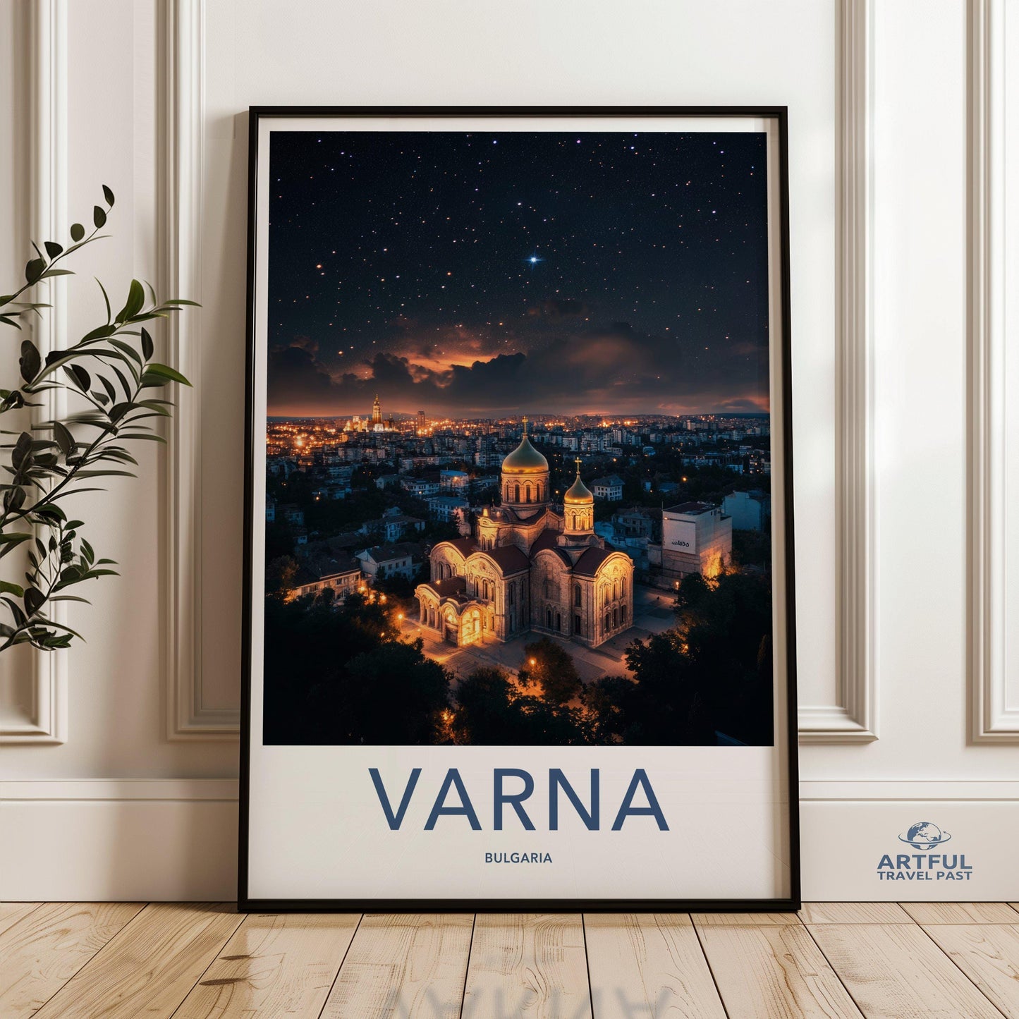 Varna Poster | Bulgaria Wall Art | Europe Decor
