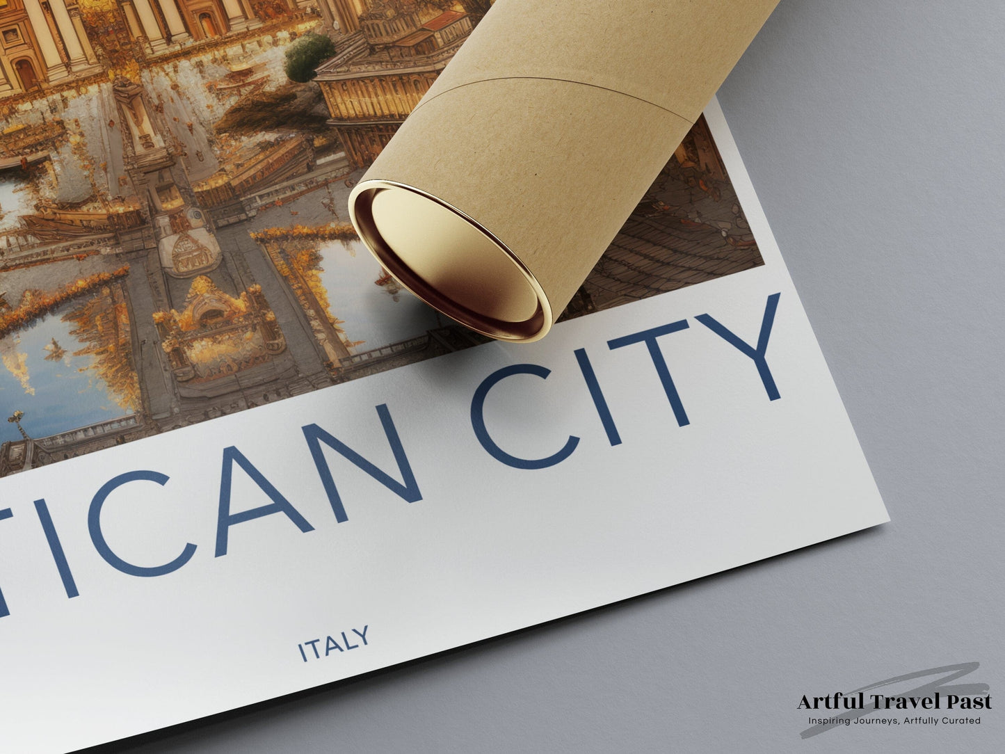 Vatican City Poster | Italy Wall Art | Europe Decor