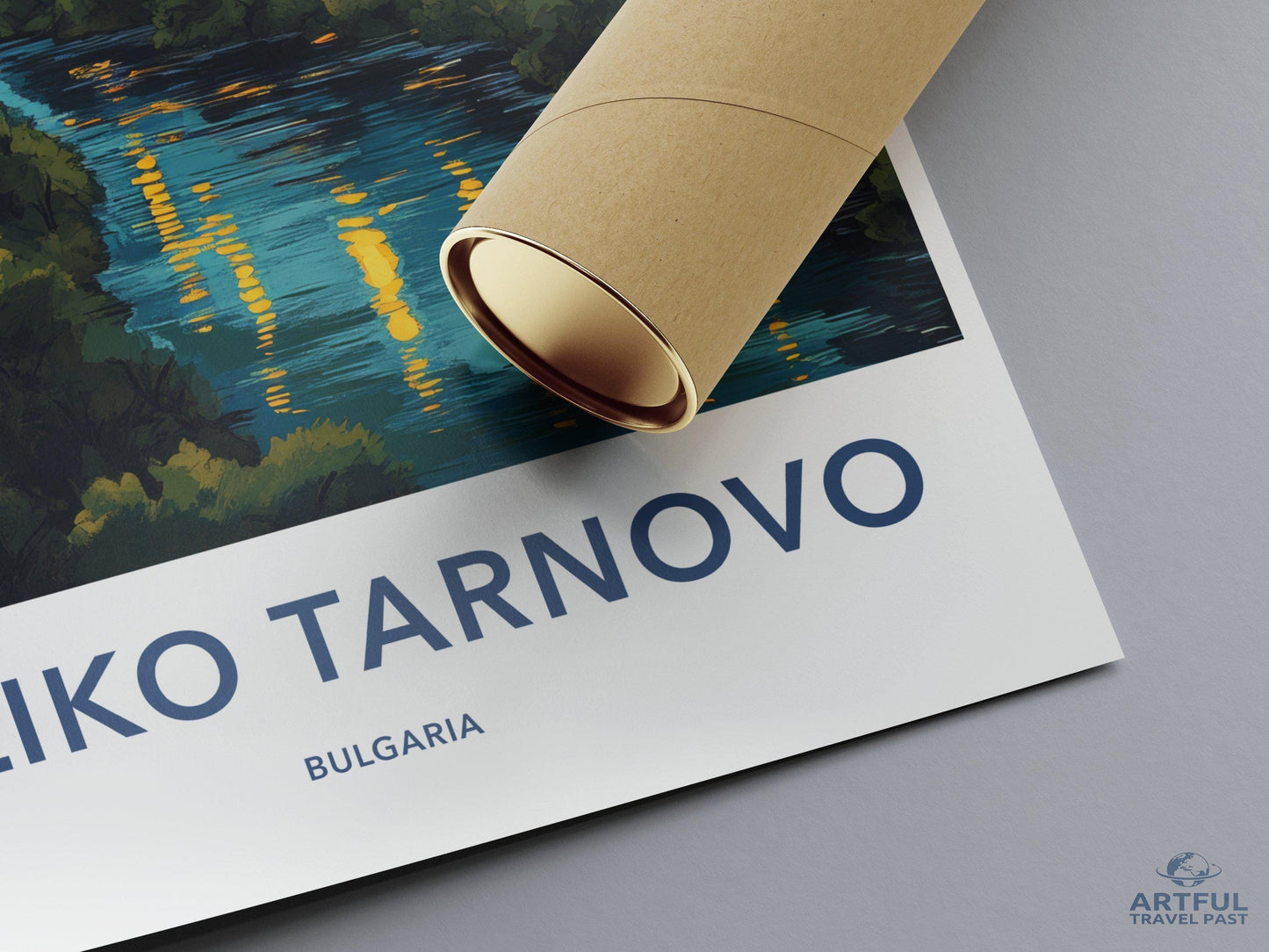 Veliko Tarnovo Poster | Bulgaria Wall Art | Europe Decor